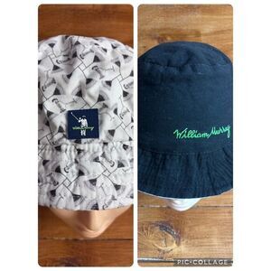 William Murray Reversible Bucket Cap BABY/TODDLER Rake Mower White/Black Golf